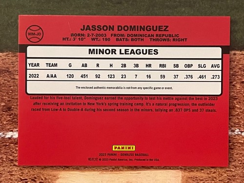 2023 Donruss Baseball Autos, Relics, Inserts, Parallels, Serial #'d Pick/Choose - Picture 362 of 385