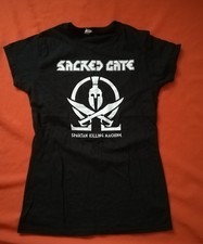 SACRED GATE Spartan Killing Machine Girlie Shirt - Größe M - NEU - Metal