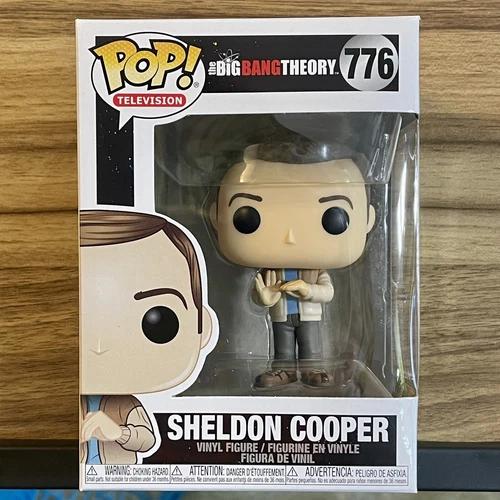 Sheldon Cooper Funko Pop #776 Big Bang Theory Vinyl Figure Brand New!