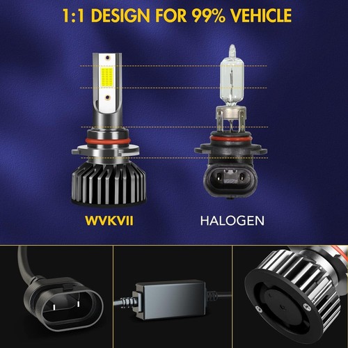 LED Bulbs H7 Low Beam For Subaru Outback 2010-14, Super Bright 6000K (2 pcs) - Picture 4 of 7
