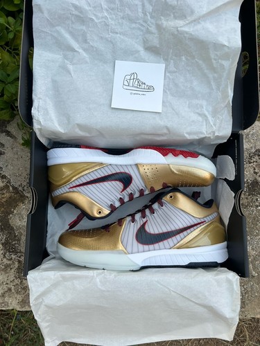Nike Kobe 4 Protro Gold Medal [FQ3544-100] - EU 44 - US 10 - UK 9.5 - NEW ✅ - Picture 5 of 9