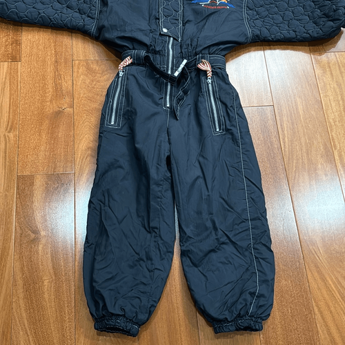 Vintage kids one piece white mountain powder skiing suit 6 - Picture 3 of 11