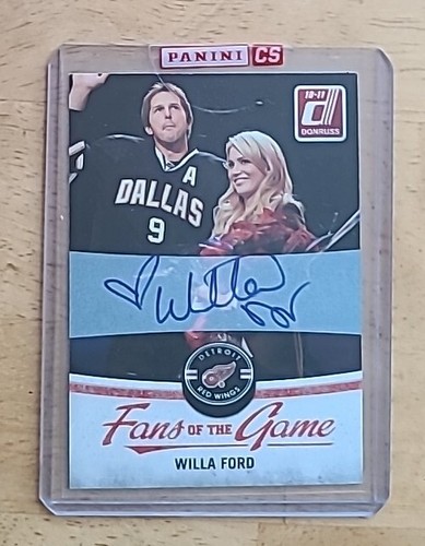 2010-11 Donruss Fans of the Game Auto Willa Ford Auto 104/400 Panini #5  - Picture 1 of 4