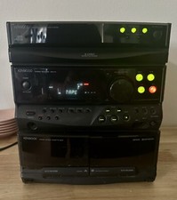 Kenwood RXD-F3 Compact Disc Stereo System 150W RARE 3 CD Changer For PARTS READ