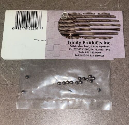 Team Trinity 1/8" Precision Diff Balls for Losi/Associated/CRC/HPI (16 pcs) - Picture 2 of 2