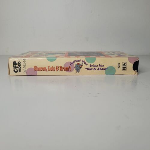 Sharon, Lois & Bram's Elephant Show Volumen Nueve 9 FUERA Y SOBRE VHS - PROBADO - Imagen 3 de 7
