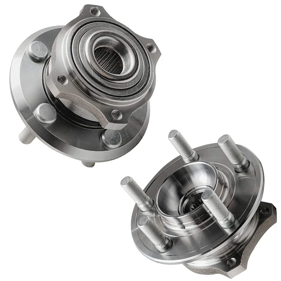 Rolamentos de cubo de roda traseira dianteira AWD para 2009 2010 2011 2012-2014 Dodge Charger 300 - Imagem 3 de 4