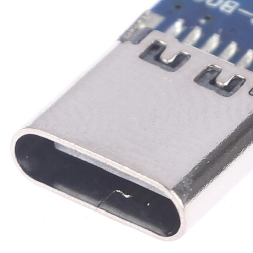 10pcs USB 3.1 Type C Connector 14 Pin Female Socket receptacle Through Holes ^❤ - Zdjęcie 5 z 10