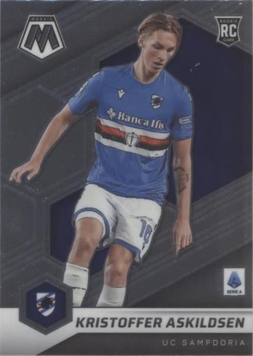 2021-22 Panini Mosaic Serie A Kristoffer Askildsen #66 - 1 of 1