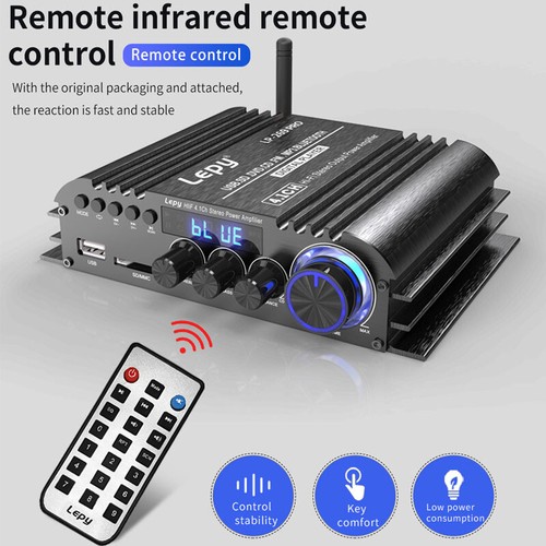 Amplificador de cine en casa 232W salida atmos Bluetooth dispositivo doble montaje en pared - Imagen 10 de 17