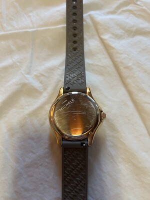 Michele Sunburst Cape Topaz Dial Ladies Watch. Luxurious Design Michele Cape Sunburst Topaz Dial Ladies Watch MWW27A000005  main image 4