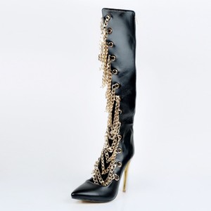 stiletto knee high boots uk