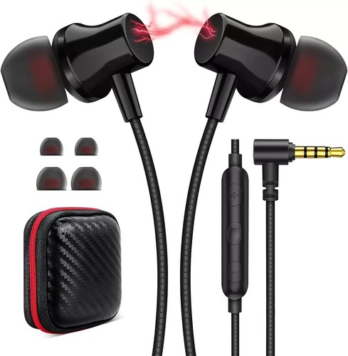 Wired Headphones Earphones for Laptop PC Chromebook Noise Cancelling Ear Buds... - Picture 8 of 8