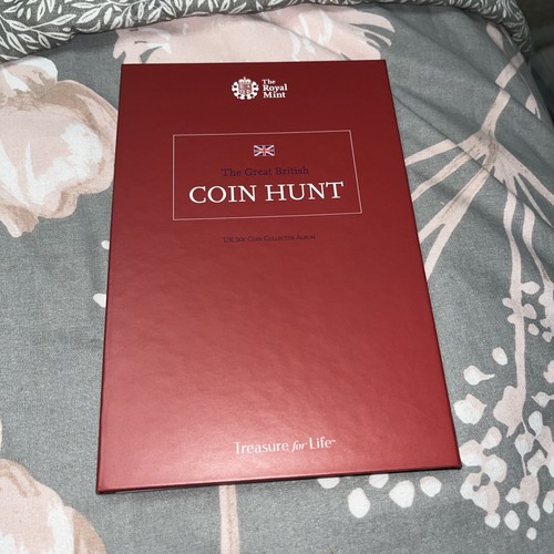 Royal Mint Great British Coin Hunt UK 50p Münzalbum - komplett fehlt Kew