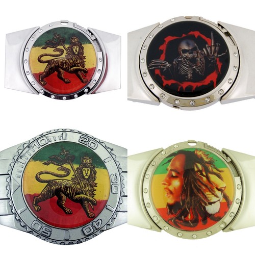 Reggae Lion of Judah Goth Tattoo Tribal RASTAFARIAN Belt Buckles Halloween Party - Picture 2 of 58