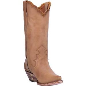 Dan-Post-Denise-DP3779-Womens-Camel-Leather-12-034-Western-Boots