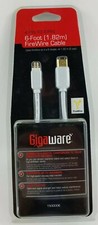 Gigaware 4 Pin To 6 Pin 6FT  Firewaire Cable P/N 1500006 m-4