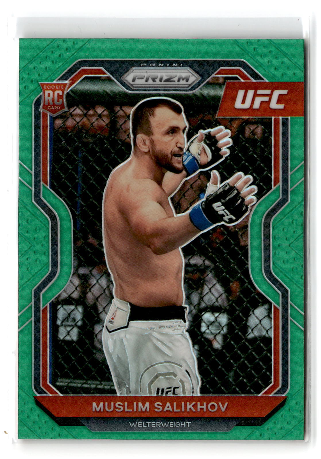 2021 Panini Green Prizm #29 Muslim Salikhov Rookie 202402