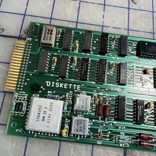 IBM 1809113 XM ISA 8-bit Floppy Controller Diskette Adapter Board for PC/XT/AT - Picture 4 of 4