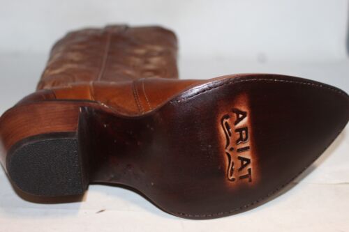 ARIAT Women's Belinda Chic Brown Stretch Fit Leather Boot Size 10 - Picture 3 of 7
