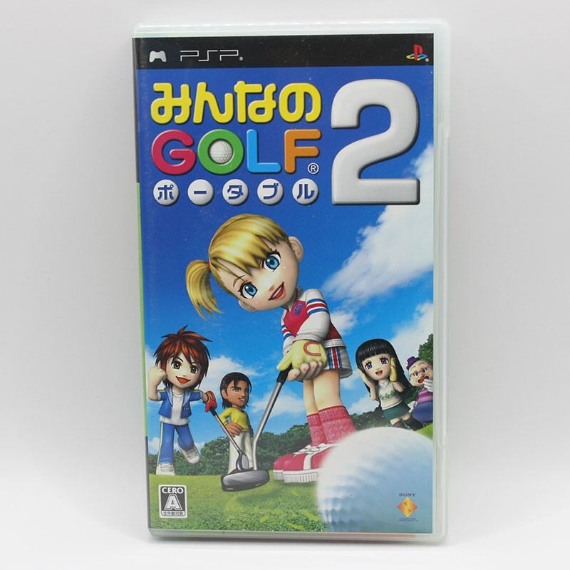 Minna no Golf (Everybody's Golf) Portable 2 Used Sony PSP