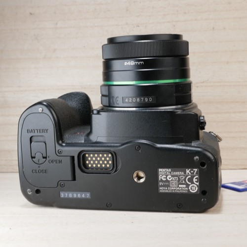 Pentax K7 K-7 14.6 MP Digital DSLR Camera Kit W 35MM F2.4 Lens *WORKING* SEE DES - Picture 7 of 11