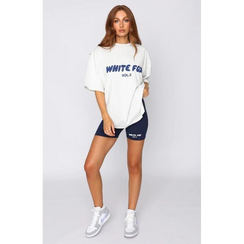Womens Causal Tracksuit Tee Outfits T-Shirts Only Workout Short Sleeve Top UK - Picture 14 of 21