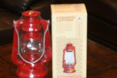 Rare  Vintage Kerosene Hurricane Lantern Academy Broadway No 500 High 11.3/8'' - Picture 1 of 11