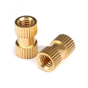 brass inserts plastic m3 insert threaded knurl nut ts press bi