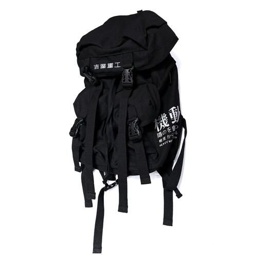 Niepce Men's Techwear Backpack Japanese Bag Japanese Streetwear School Bag - Picture 7 of 18