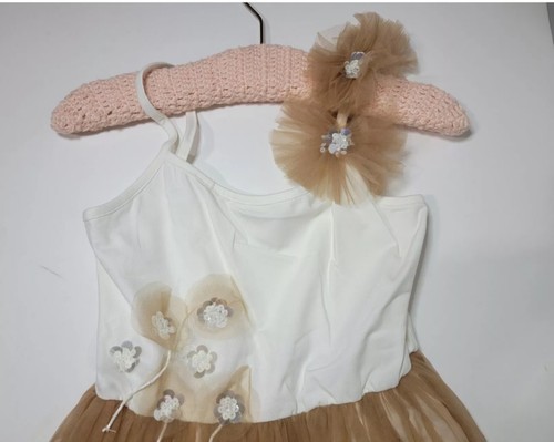 Girls Dresses Lot Of 5 Size L Sleeveless Party Casual Christmas Wedding Princess - Picture 23 of 24