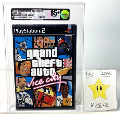 Grand Theft Auto Vice City GTA New Sealed PlayStation 2 PS2