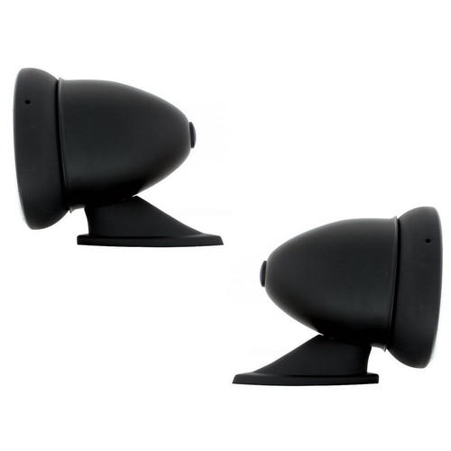 4" Talbot Shelby British Style Fender Door Mounted GT Racing Black Mirrors Pair - Bild 3 von 4