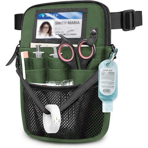 Mehrfach Pflege Organizer Gürtel Krankenschwester Fanny Pack Bandhalter Tasche Tasche - Bild 16 von 16
