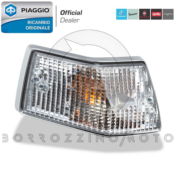 Freccia Indikator Hinten Links Transparent Piaggio Vespa PX 150 2011/17-image