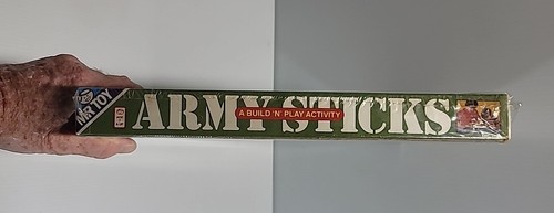 vintage Mr. Toy Army Sticks Paper Model Tank and Jeep New 1982 - Picture 4 of 6