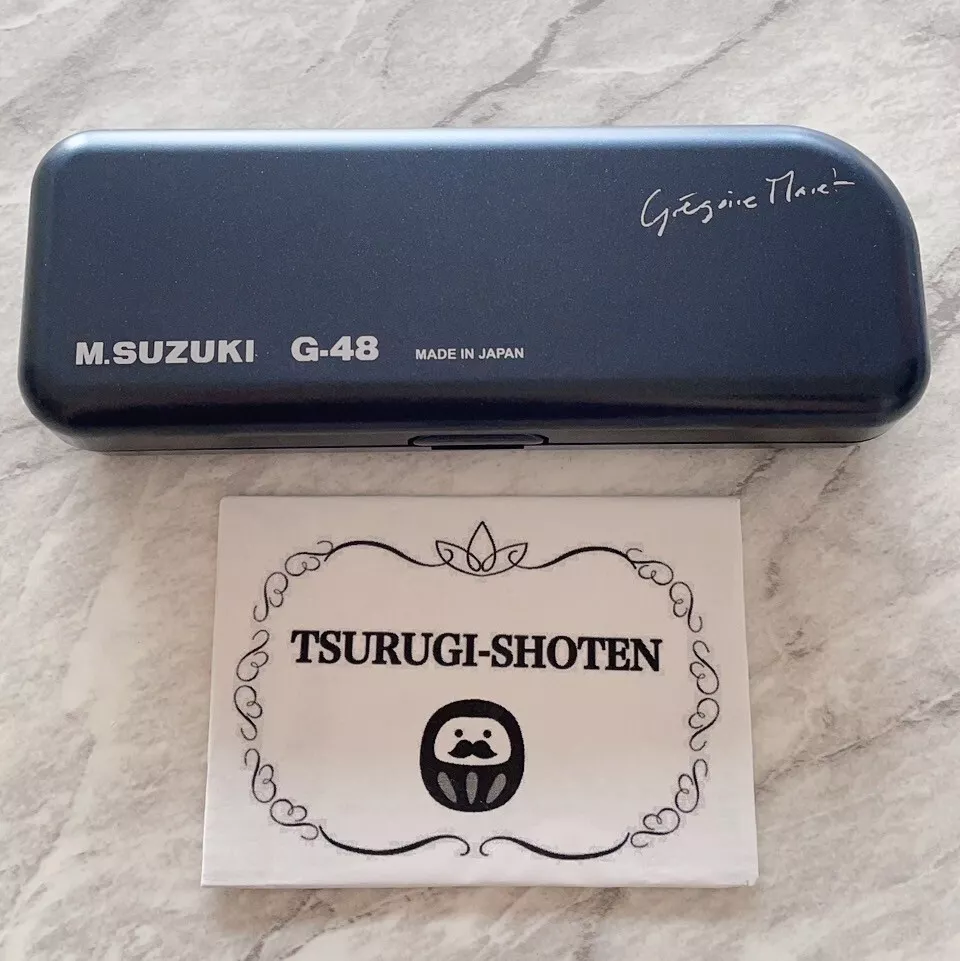 SUZUKI G 48 12 hole chromatic harmonica 48 notes Gregoire Maret Model