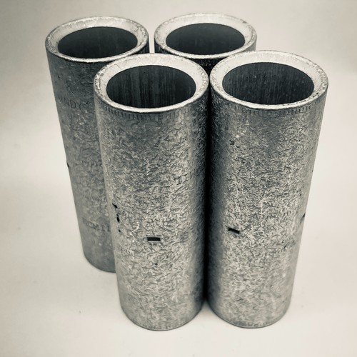 4pc Burndy YS44L 1000 kcmil CU Standard Barrel Internal Chamfer Tin Plated 35KV - Picture 2 of 2