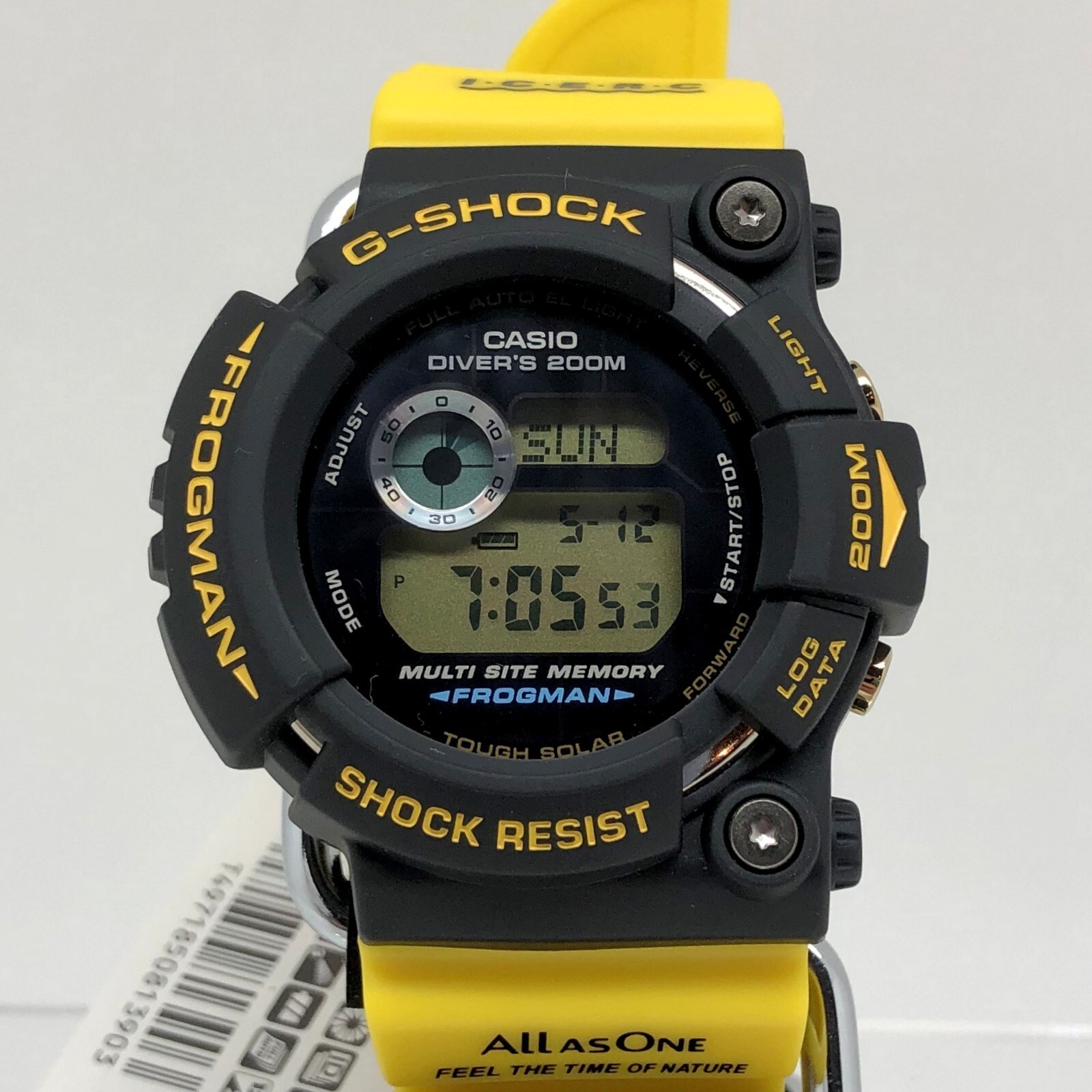 G SHOCK G Shock Casio Watch GW 204K 9JR Dolphin Whale FROGMAN Frogman Tough