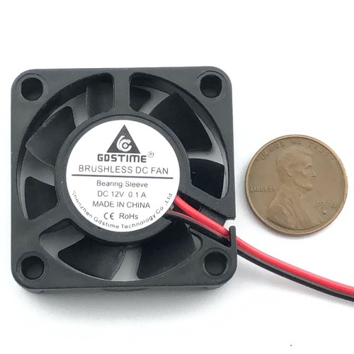 12V 40mm Cooling Computer Case Fan 4010 40x40x10mm DC PC 3D Printer 2-Pin 2 Pcs - Picture 2 of 6