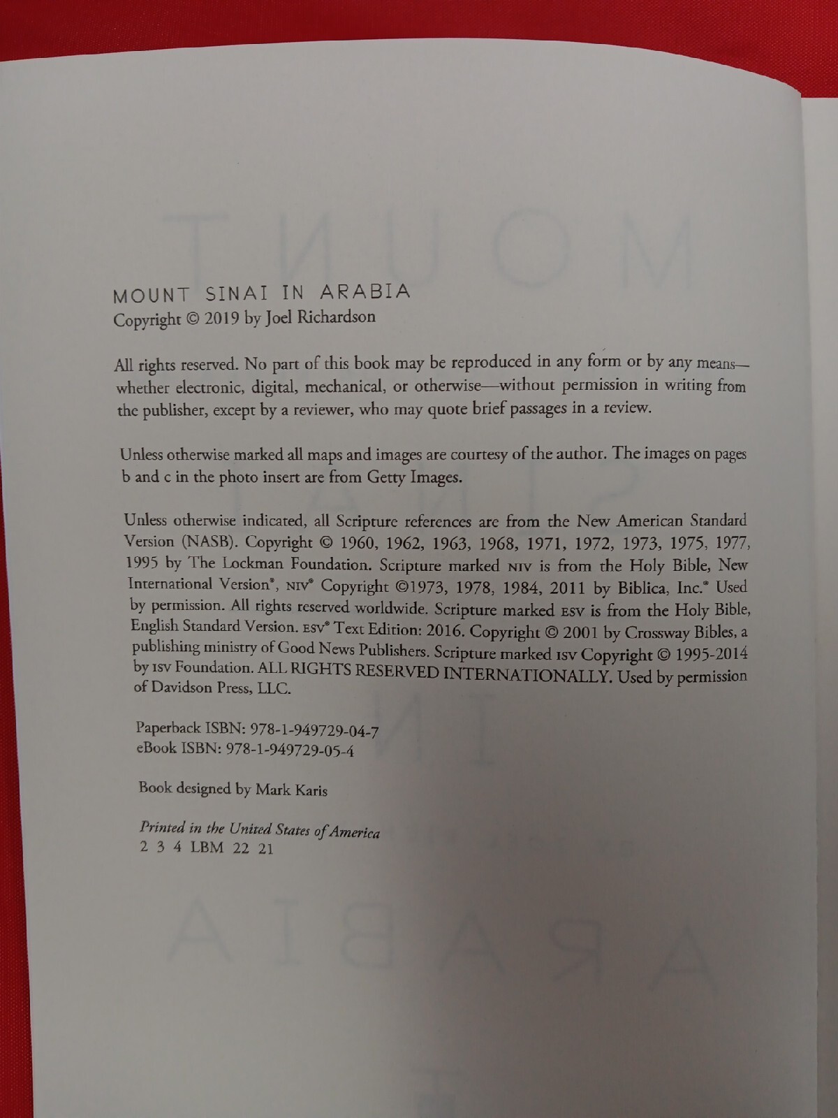 Mount Sinai in Arabia by Joel Richardson INSTITUTO TECNOLÓGICO DE CHINÁ