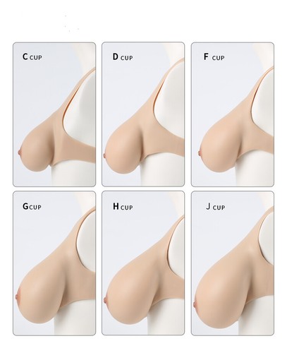 Ropa interior Hebilla Silicona Formas de pecho Boobs falsos para travesti transgénero - Imagen 7 de 40