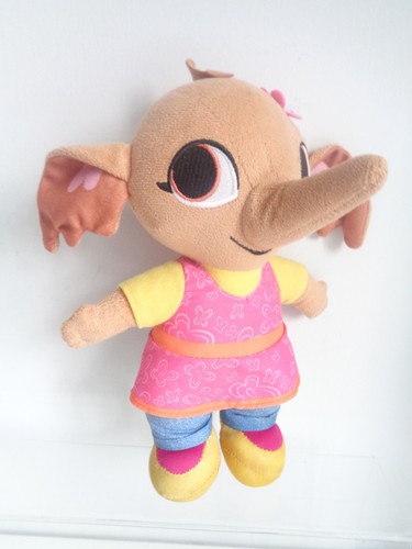 CBeebies Pair of Soft Plush Toys Bing Bunny and Talking Sula 9 inch - Picture 2 of 4