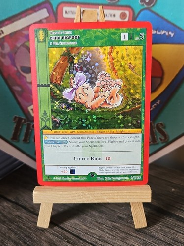 Holograma completo Metazoo Wilderness Chibi Bigfoot 1ª edición 2/165 - Imagen 6 de 9