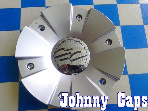 CEC Wheels SILVER Center Caps # C-858-CAP Custom Wheel Center Cap (1) - Picture 2 of 9