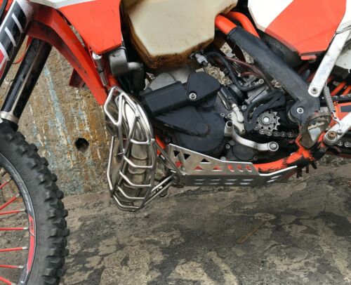 2016-2008 PIPE DIFFUSER GUARD KTM Husqvarna 2T Diffusorschutz Motorschutz pipe - Bild 4 von 10