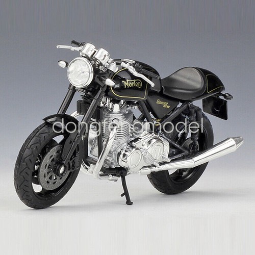 Modelo de motocicleta diecast Norton Commando 961 SE 2009 escala 1:18 juguete - Imagen 1 de 17