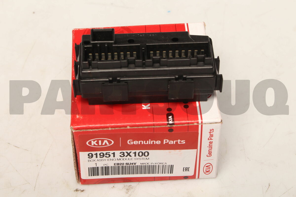 919513X100 Genuine Hyundai / KIA BOX ASSY-ENG MODULE SYSTEM 919513X100 Genuine Hyundai / KIA BOX ASSY-ENG MODULE SYSTEM