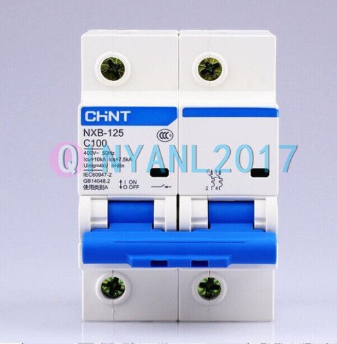 CHNT NXB-125 Series Air-Switch Circuit Breaker C-Type 1P 2P 3P 4P 80A 100A 125A - Picture 19 of 20