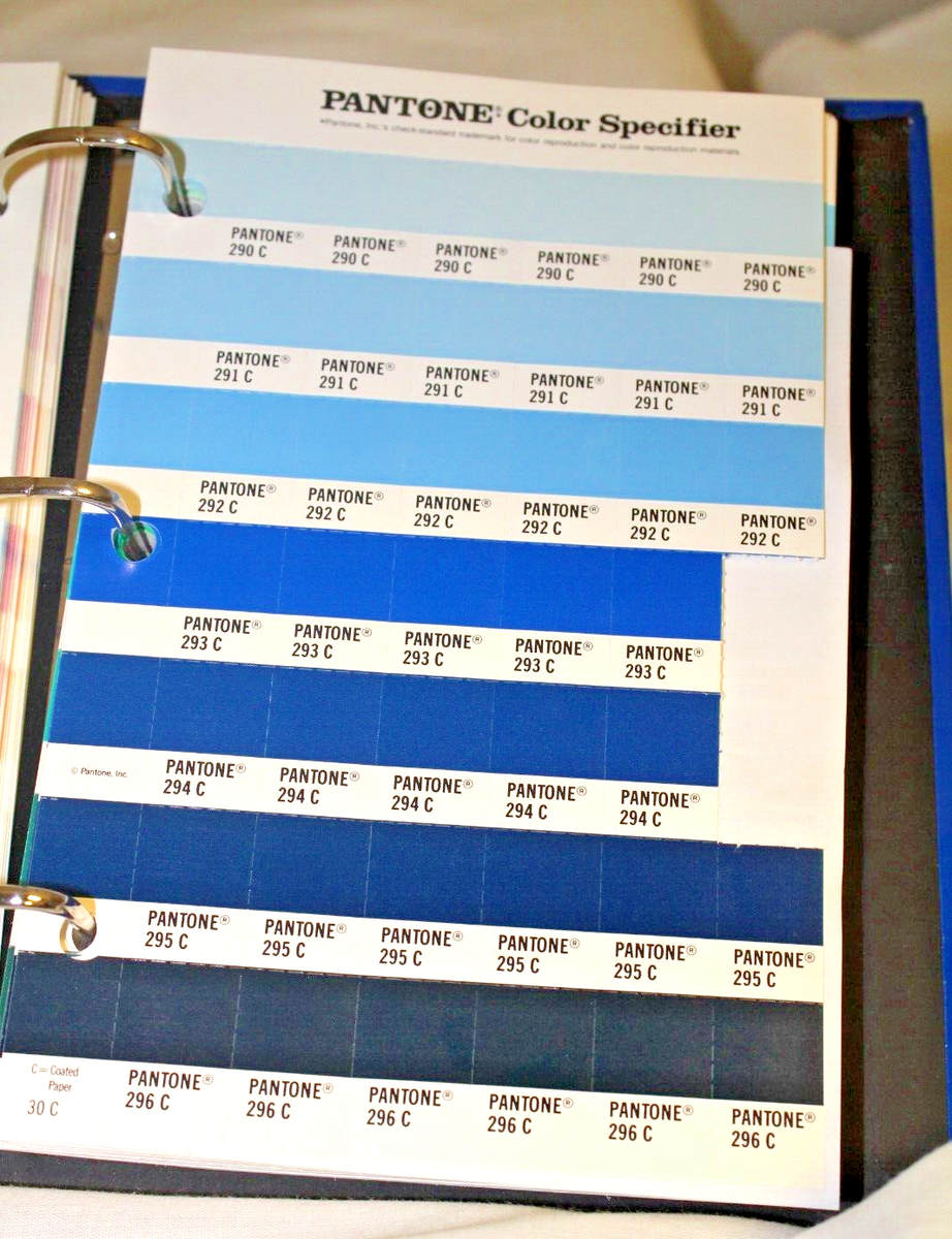 【PANTONE】 色見本帳 スペシファイアー1000 1991 Pantone Color Specifier 1000 Coated ( Swatch Book) by